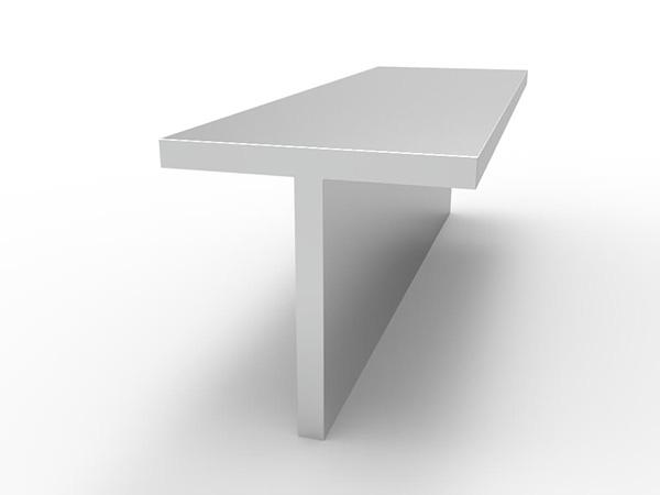 Profil Tee Aluminium